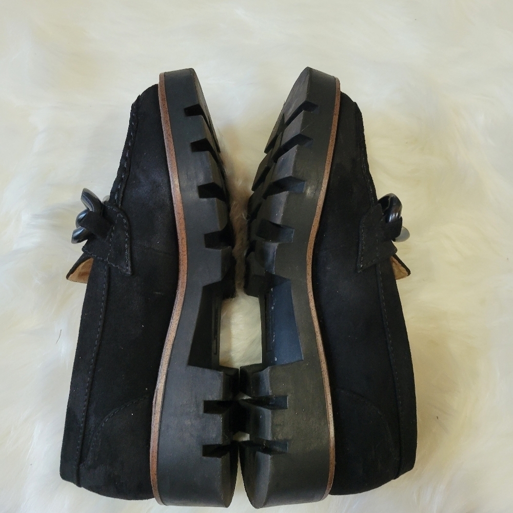 Cliffs by White Mountain Black Chain Loafers - Picture 5 of 8